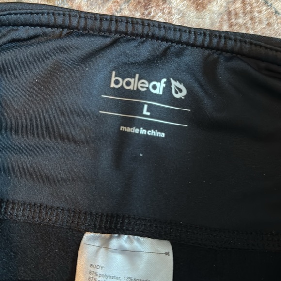 NWOT Baleaf Black Joggers - Picture 3 of 5